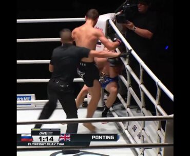 Done in ONE 🔥 Rustam Yunusov steamrolls Alfie Ponting in under two minutes!