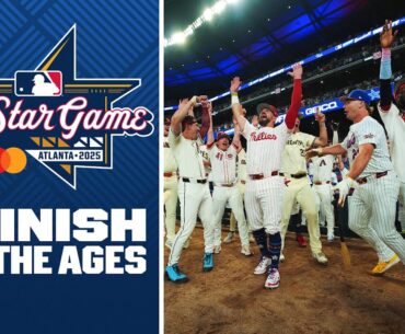 The DRAMATIC finish to the 2025 All-Star Game! (ENTIRE 9th inning and swing-off!)