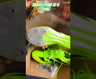 Adidas prime sp 3 spike for sprinting #sp3 #spike #adidas #sprinter #speedtraining