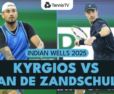 Nick Kyrgios vs Botic Van de Zandschulp Match Highlights | Indian Wells 2025