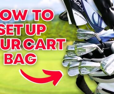 How To Arrange Your Cart Bag: Most Efficient Way!