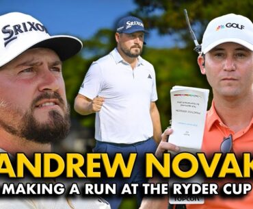 Andrew Novak On Winning Zurich Classic & Ryder Cup Goals 🏌️‍♂️🇺🇸