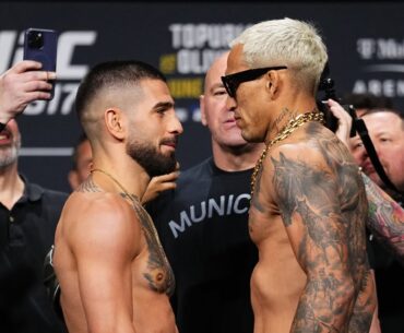 Encaradas da Pesagem | UFC 317: Topuria x Oliveira