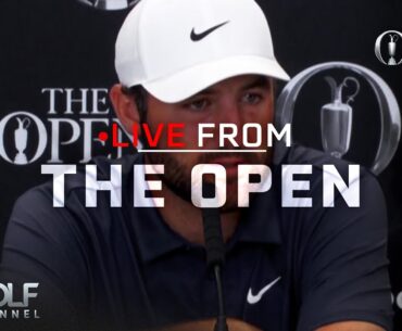 Scottie Scheffler: Open win is special, Tiger comparison 'silly' | Live From The Open | Golf Channel