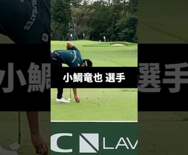 小鯛竜也選手のアイアンショットのスイング