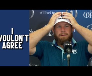 Tyrrell Hatton QUESTIONS Reporter’s Scottie Scheffler Description!
