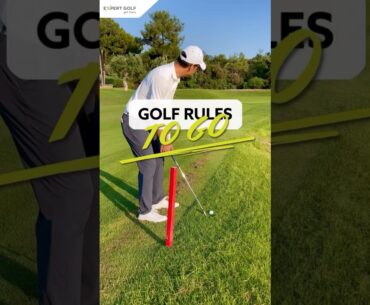 Golf Rules Tip | Red Stakes #golf #rules #golfrules #rulesofgolf #golftips #usga