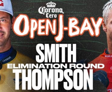 Jordy Smith vs Luke Thompson | Corona Cero Open J-Bay 2025 - Elimination Round