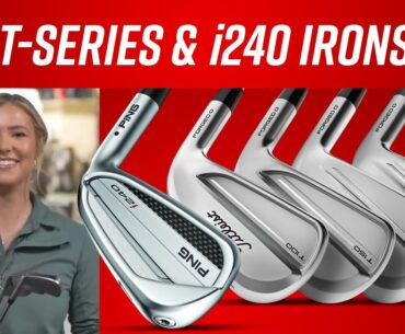 LIVE GOLF IRONS TESTING w/ Emma Carpenter | T-Series & PING i240