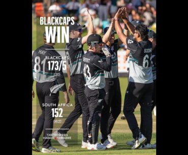 Robinson, Duffy, Henry Shine As NZ Beat SA By 21 After Key 6th-Wicket Stand In The T-20Is Tri Series