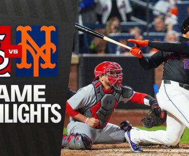 Cardinals vs. Mets Game Highlights (4/18/25) | MLB Highlights