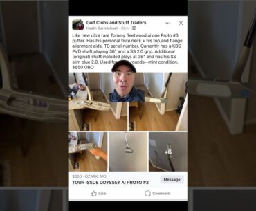 Tommy Fleetwood Putters Up For Sale?! 👀🚨
