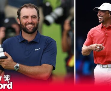 Scottie Scheffler calls Tiger Woods comparisons ‘silly’ after his Open triumph