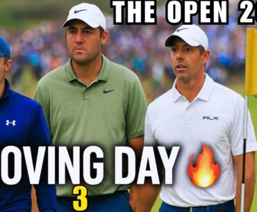 The Open day three - Fitzpatrick joins Scheffler at top, McIlroy charging
