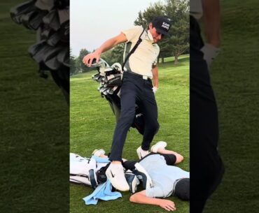 Stepping up to a Blind Tee Shot
