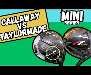 Taylormade R7 Mini vs Callaway Elyte Mini Driver