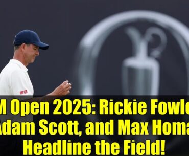 3M Open 2025: Rickie Fowler, Adam Scott, and Max Homa Headline the Field!
