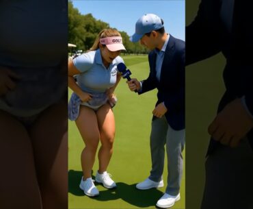 The most beautiful golfer in the world