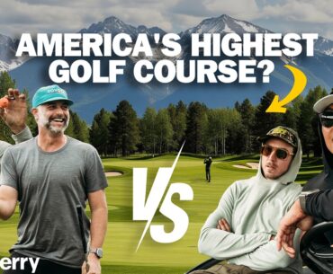 High-Altitude Golf Showdown | Playing 5 Holes at America's Highest Golf Course
