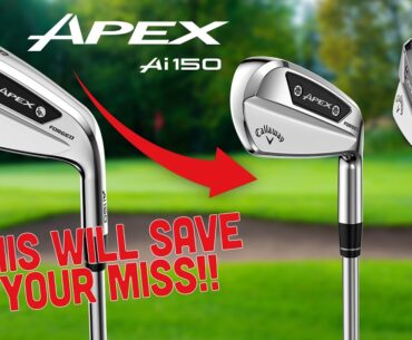 New Callaway Ai150 Apex Irons Are Good Enough for Tour Pros