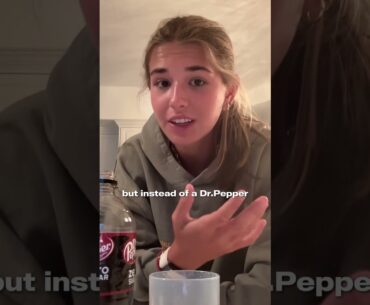 Dr.Pepper and Coffee Creamer 🤯 #food #shorts #drpepper #kaitrump