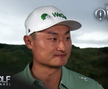 Scores down, confidence back up for Haotong Li in Round 2 at The Open Championship | Golf Channel
