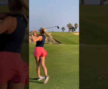 Hannah Davies #golf #golfswing #shorts