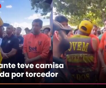 Torcida organizada do Sport invade CT e ameaça jogadores: ‘Todo mundo aqui tem antecedente criminal’
