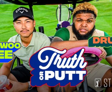 Min Woo Lee on the HOT SEAT with Druski in 'Truth or Putt' | PGA TOUR Originals
