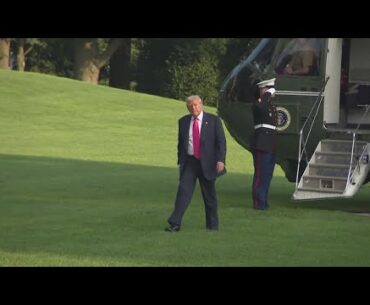 President Trump spent weekend playing golf