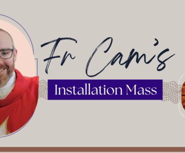 Fr Cameron Smith MGL's installation Mass