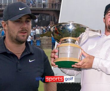 Chris Gotterup's emotional interview after winning Scottish Open!