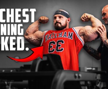 Hardest Chest Training Ever in Europe's Biggest Gym w Boss of Outlaw