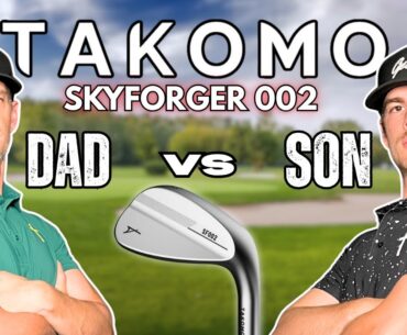 Takomo SkyForger 002 Wedge (First Impressions) | Dad vs Son Challenge