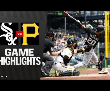 White Sox vs. Pirates Game Highlights (7/20/25) | MLB Highlights
