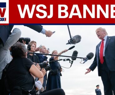 White House bans WSJ from press pool on Trump trip over Epstein report