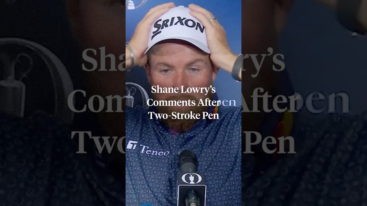 Shane Lowry’s full post-round comments with the media after receiving a two-stroke penalty. 🗣️ Shane Lowry's full post-round comments with the media after receiving a two-stroke penalty. 🗣️