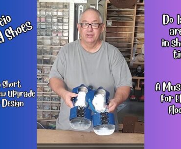 Epoxy Shoes.  Spiked Shoes with 3/4in Short Spikes, New Upgrade Strap Design