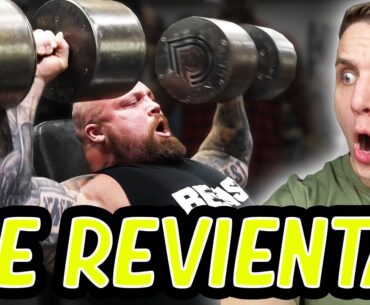 Levanta 100 kg en cada brazo y se lesiona *Eddie Hall*