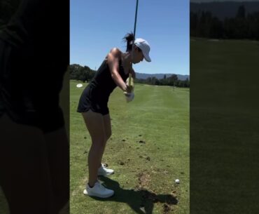 Lydia workin #golf #lpga #lydiako #golfswing
