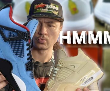 I traded these Jordan 4 BANGERS for golf shoes!