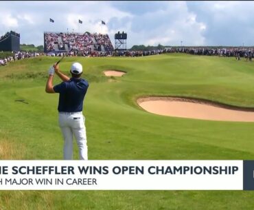 Scottie Scheffler wins Open Championship