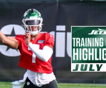Jets Training Camp Highlights | Justin Fields, Sauce Gardner, Armand Membou | 7/23/25