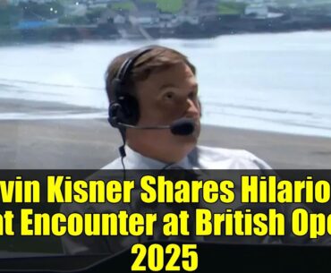 Kevin Kisner Shares Hilarious Bat Encounter at British Open 2025