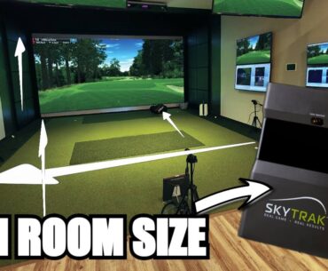 Skytrak Golf Simulator - Room Size Requirements Exposed