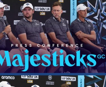 LIV Golf UK by JCB | Press Conference | Majesticks GC