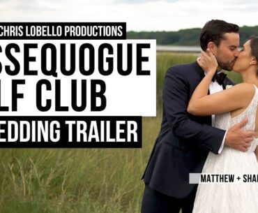 SHANNON & MATTHEW'S STUNNING WEDDING AT NISSEQUOGUE GOLF CLUB - LONG ISLAND, NY