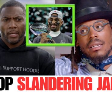 Ryan Clark DESTROYS Cam Newton Claiming Jalen Hurts Is Not A Top 10 QB
