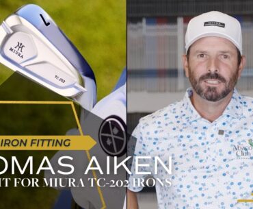 DP World Tour Pro Thomas Aiken Gets Custom Fit for Miura TC-202 Irons | Full Review & Comparison