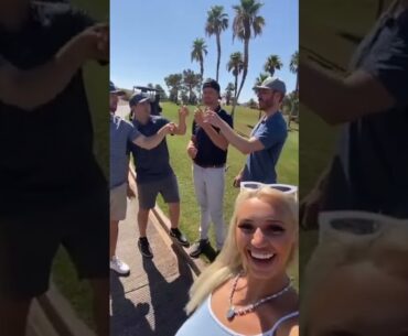 Beautiful Golf Cart Babe Cass Holland TikTok Story 6 ❤️❤️  #golf #golfgems  #hotshots #amazing #girl
